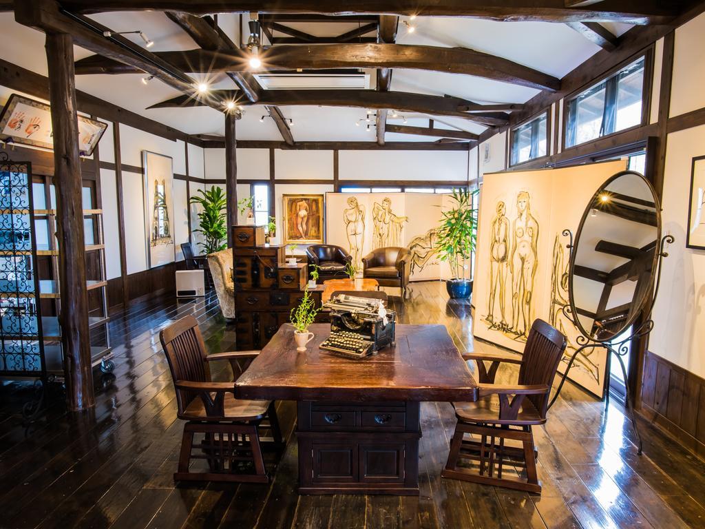 Yufuin Ryokan Dining Kitchen Zen Exterior photo