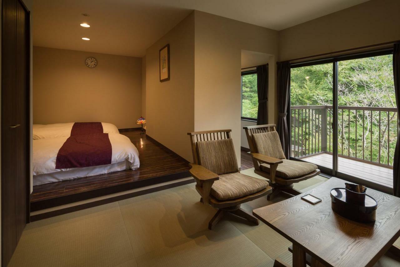 Yufuin Ryokan Dining Kitchen Zen Exterior photo