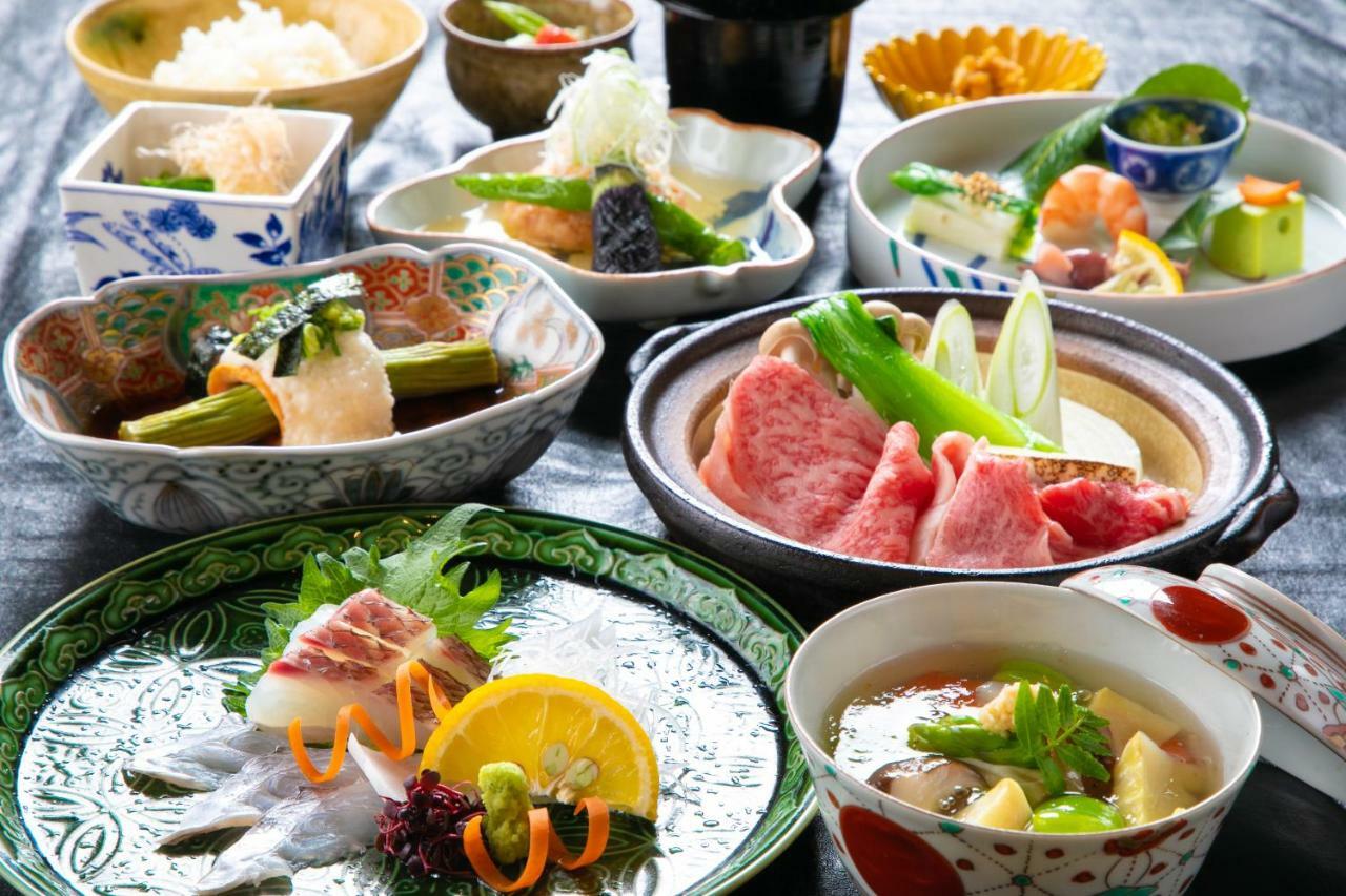 Yufuin Ryokan Dining Kitchen Zen Exterior photo